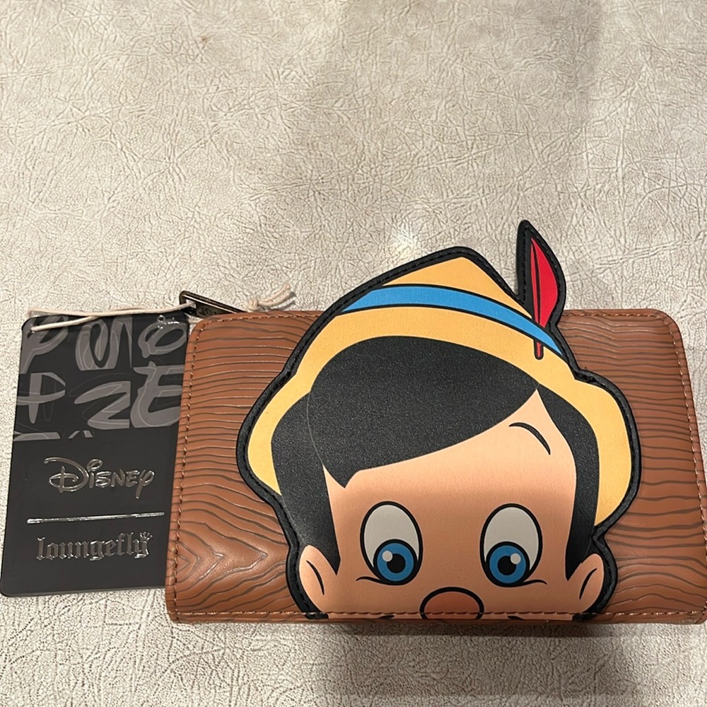Loungefly Disney Pinocchio wallet NWT